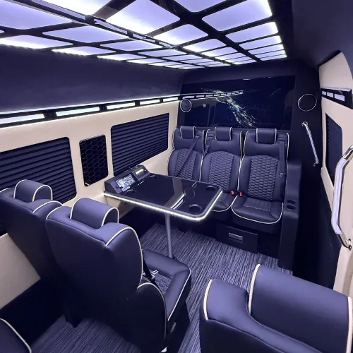 Mercedes Executive Sprinter cabin seating