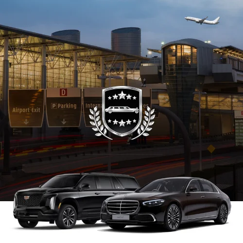 black luxury car service at houston iah airport